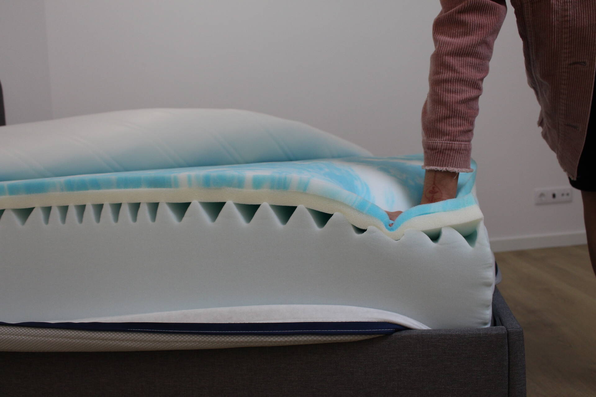 matelas bleu calin avis